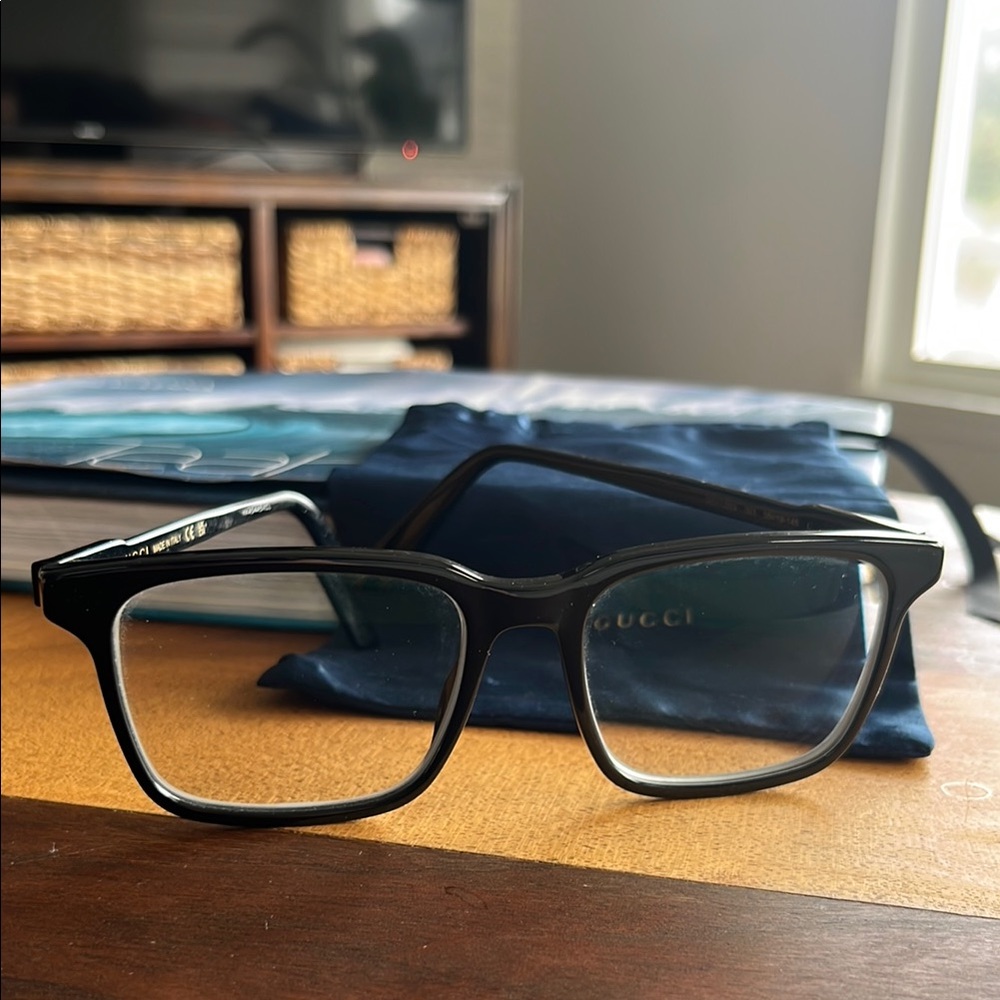 Gucci Black Eyeglasses